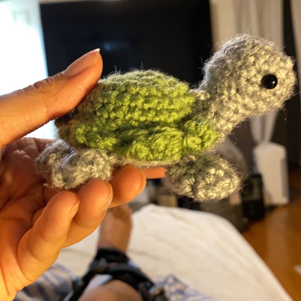 crochet turtle!